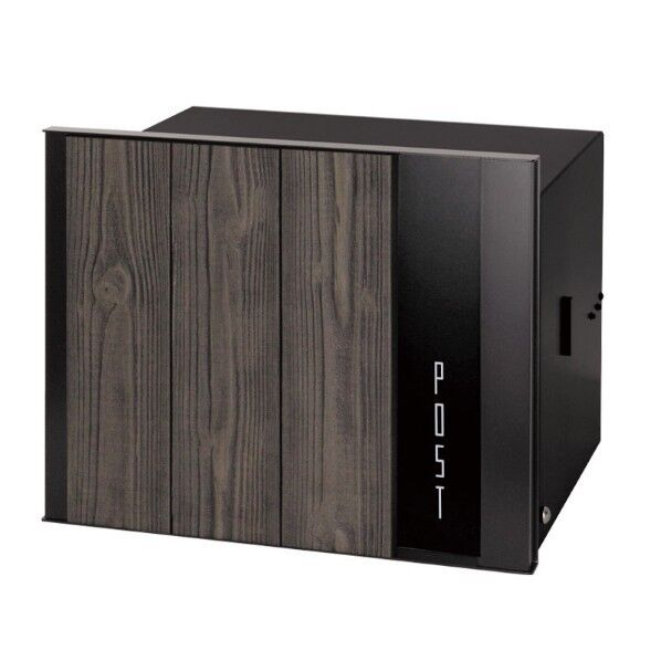 イルヴァリオ ウッディ 縦貼り 埋込タイプ フロストブラック/古木