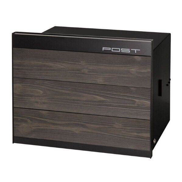 イルヴァリオ ウッディ 横貼り 埋込タイプ フロストブラック/古木