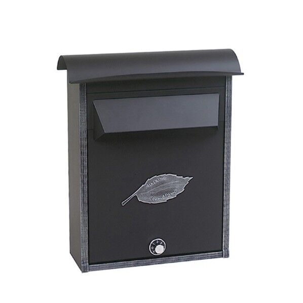 ノーヴルポスト シンプル 黒艶消+シルバー古美仕上