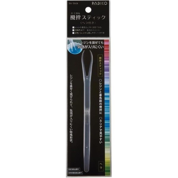 パジコ レジン道具 攪拌スティック[ヘラ付き] 403385 日本製