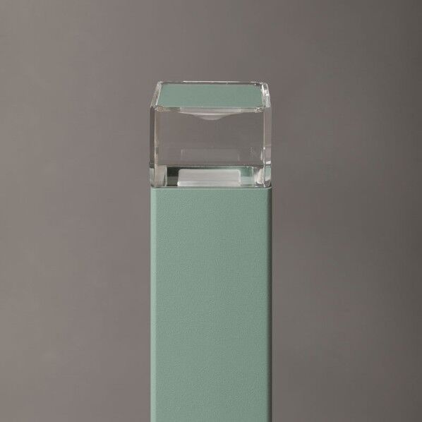 プリモ ポールライトスクエアスリム床面 H700･2W アースグリーン