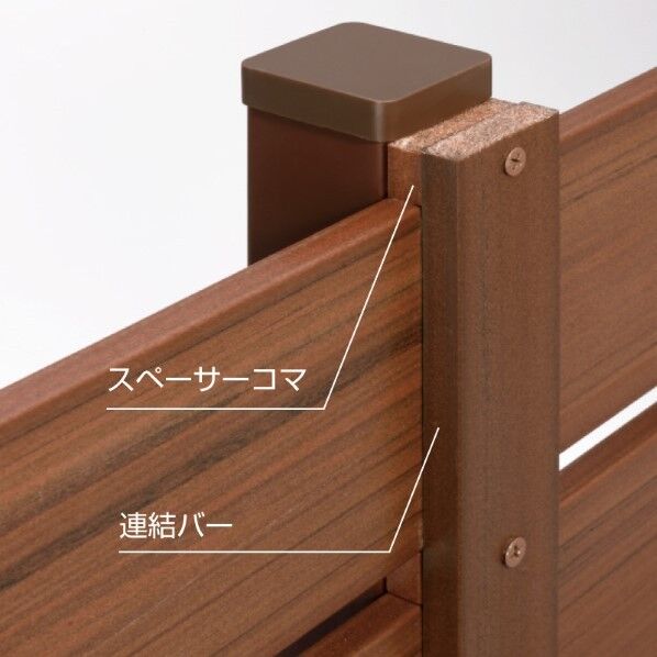 ウッディ R･P ボード 板材 スペーサーコマ 10mm用