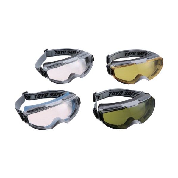 防じんメガネハイパーゴーグル クリア/ブルー No.1390 1点