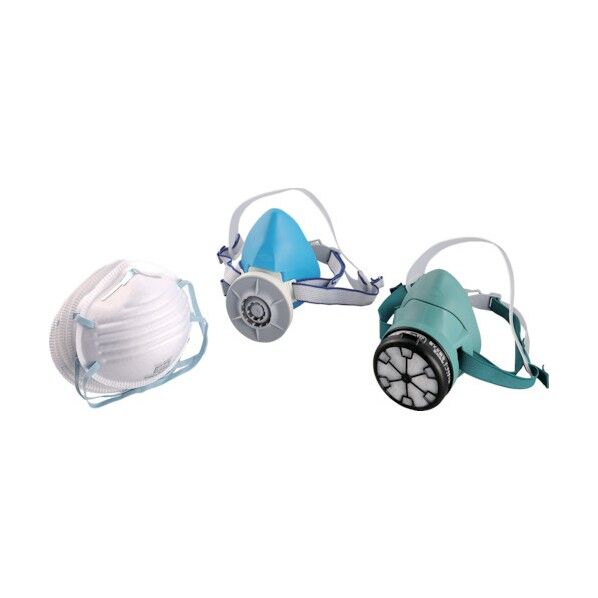 トーヨーセフティ 農薬散布用マスク(粉剤・液剤用) 175 x 175 x 90 mm NO.1700-N 5個