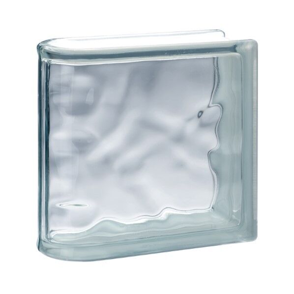 ガラスブロック 80タイプ エンドタイプ80 ウェーブ