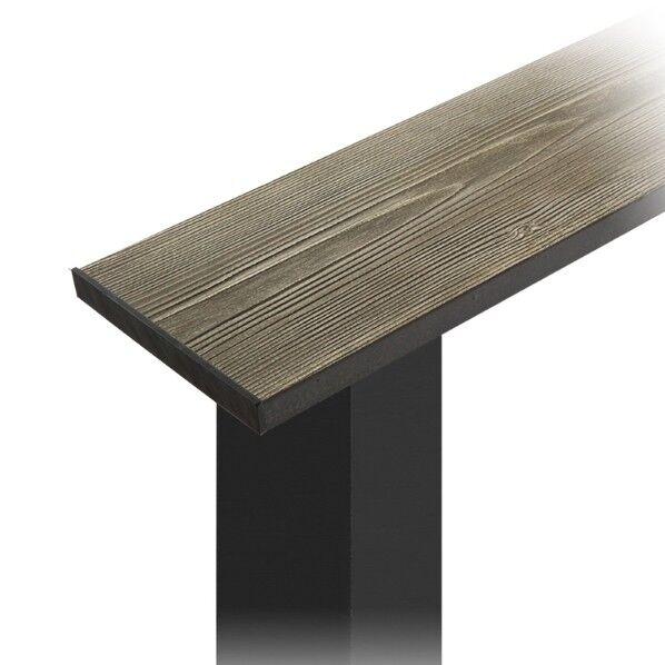 ティーブレイク ストレート W2000 H400 エイジングウッド ベース