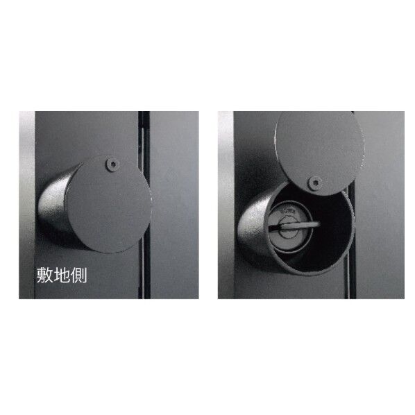 ライン門扉 オプション サムターンカバー