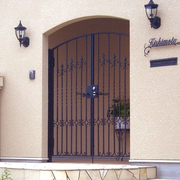 クロニクル 門扉(両扉) Z4 黒艶消し