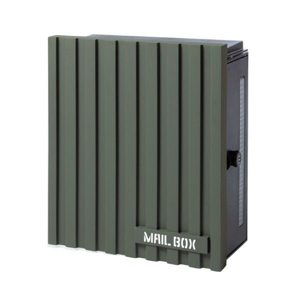 クーリエ ガルバリウム ダークグリーン 右扉