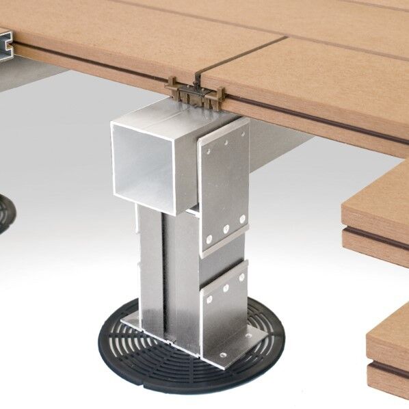 クールデッキ アルミ柱70角 L=2500
