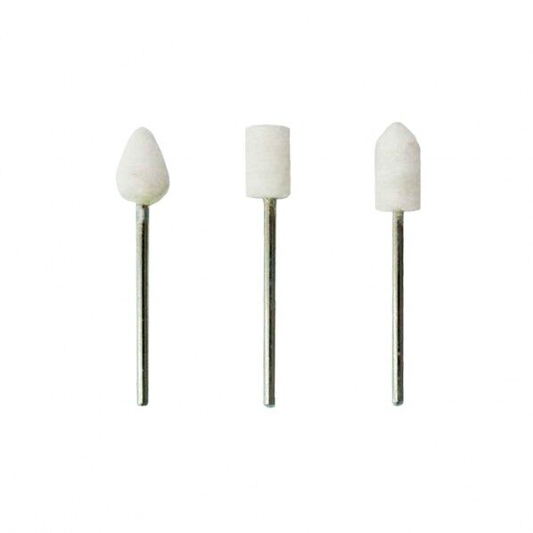 サンフレックス 軸付フェルトバフセット 3本組 No.J-171 3本組...