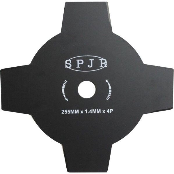 SPJR 草刈用4枚刃 黒 255mm J-255-4 1枚