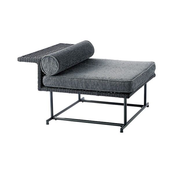 MA-ソファ・シングル ブラック W920×D810×H570×座面高さ410(手掛けH520) 660-154 1台