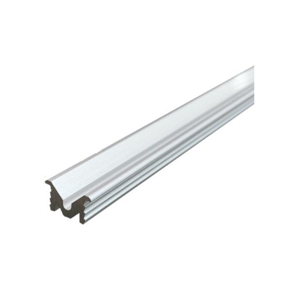 レベラレール V型埋込ツバ付 1830mm レールサイズ:12×7×1830mm シルバー VGA9-6H ステンシルバー 1点