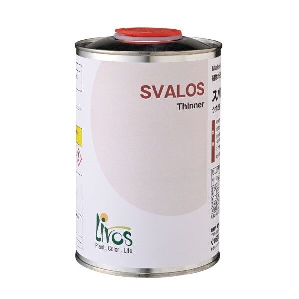 自然健康塗料スバロス(溶剤) 1L 1L 222 1缶