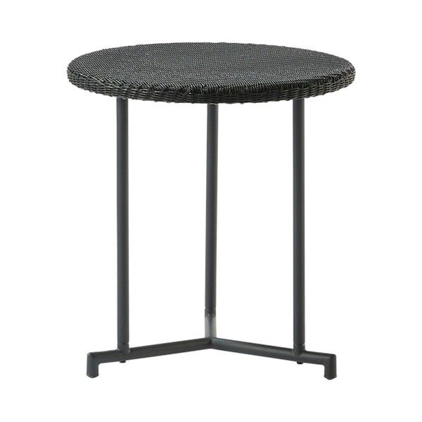 MA-サイドテーブル ブラック Φ520×H530 660-151 1台