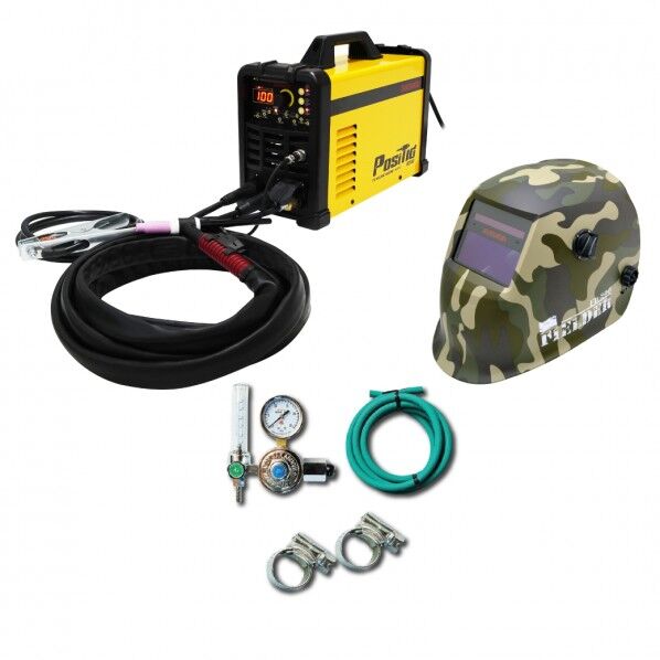 SUZUKID POSITIG+アルゴン調整器+FIELDERセット SPT-160DCGF 1台
