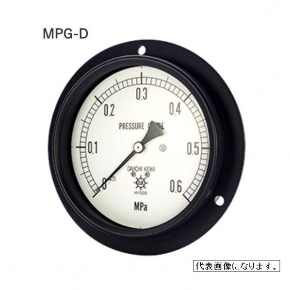 MPG金属密閉型圧力計 SUS製 MPG-DMUG1/2