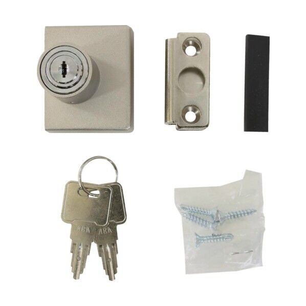 扉や引き出しのカギ 正面取付用 IB-150 1個