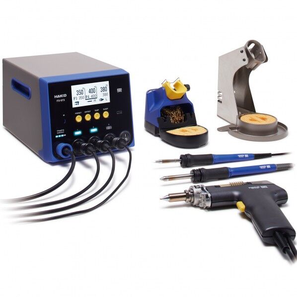 HAKKO はんだこて FX-973 100V 2 極接地プラグ FX973-81 1台...