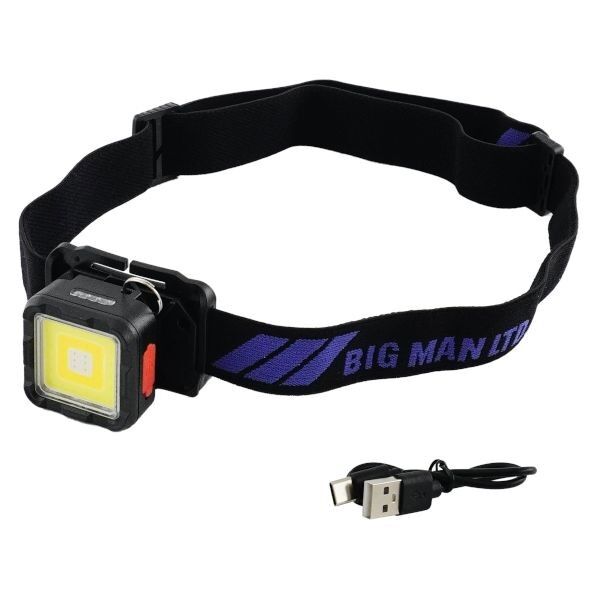 BIGMAN LED ミニミニポケットライト充電式 EVOヘッドライトアタッチメントセット BPML-EVO-HA2 1セット...
