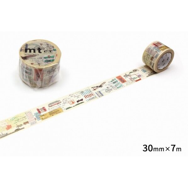 カモ井(カモイ) mt ex 旅の乗り物 30mm×7m MTEX1P83R 1個