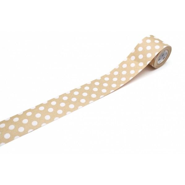 mt水貼りテープ ドット･ホワイト