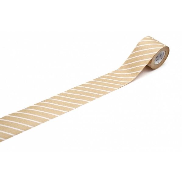 mt水貼りテープ ストライプ・ホワイト