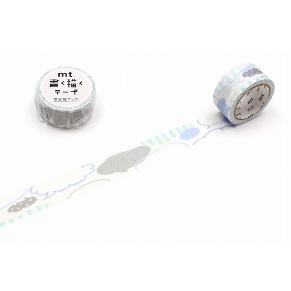 mt 書く描くテープ 重なる吹き出し