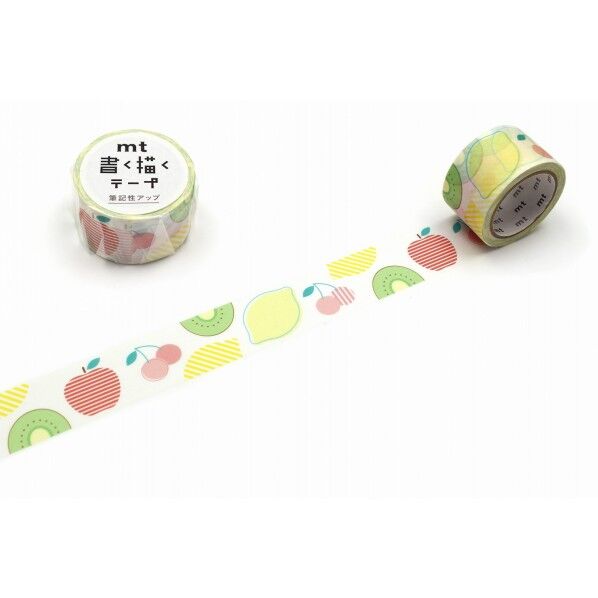 カモ井(カモイ) mt 書く描くテープ 季節のフルーツ 25mm×7m MTKAKU09 1個