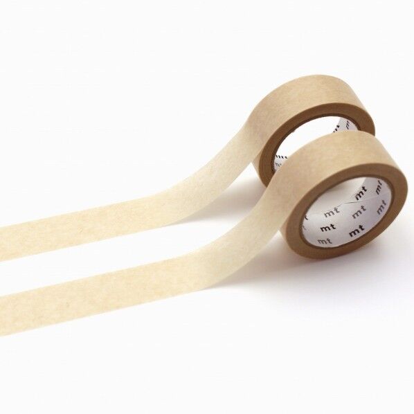 カモ井(カモイ) mt upcycle tape 未晒 15mm×7m 2巻セット MT02UP01 2個
