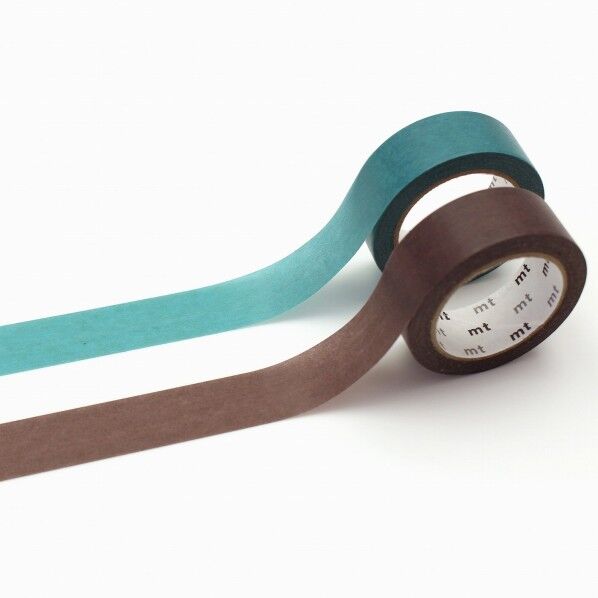 カモ井(カモイ) mt upcycle tape みず×灰紫 15mm×7m 2巻セット MT02UP02 2個