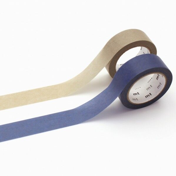 カモ井(カモイ) mt upcycle tape ブルー×パステルグレー 15mm×7m 2巻セット MT02UP06 2個