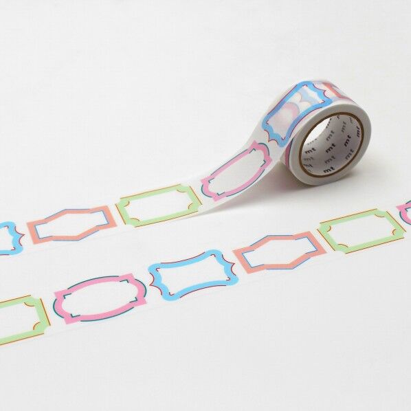 mt 書く描くテープ フレームラベル