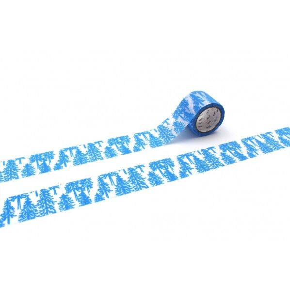 カモ井(カモイ) ミナ ペルホネン フロッキー metsä 30mm×3m ブルー MTMINA55 1個