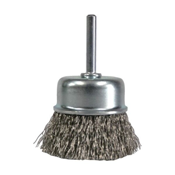 ステンレス軸付カップブラシ(SUS304)
