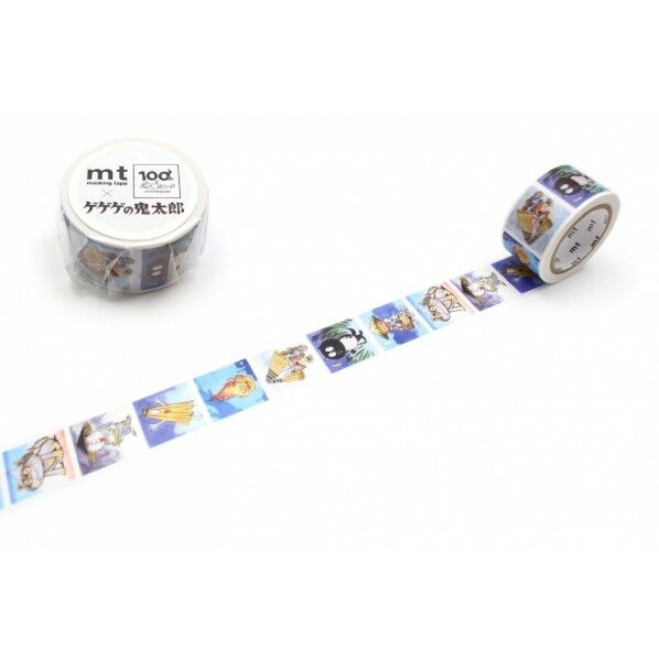 カモ井(カモイ) mt ゲゲゲの鬼太郎 カラー原画・妖怪 24mm×7m MTMZPR03 1個
