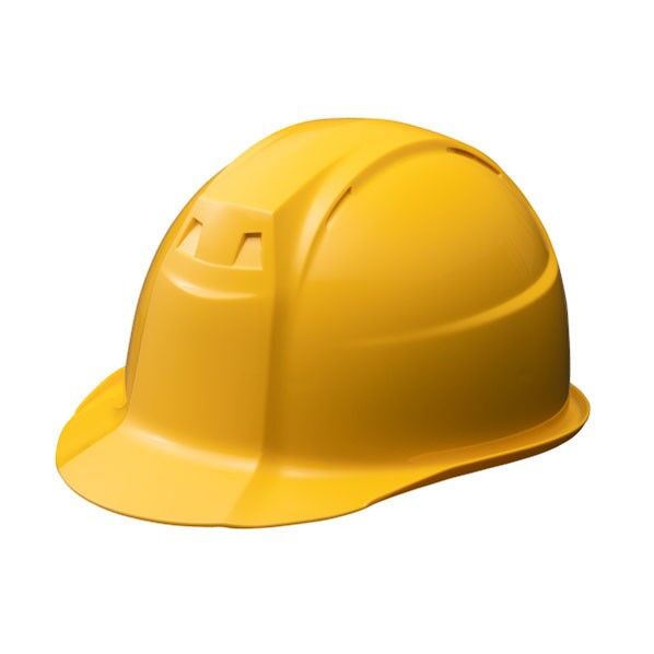 KAGA HELMET ツバ付きヘルメット KGFo1-1 イエロー 1個