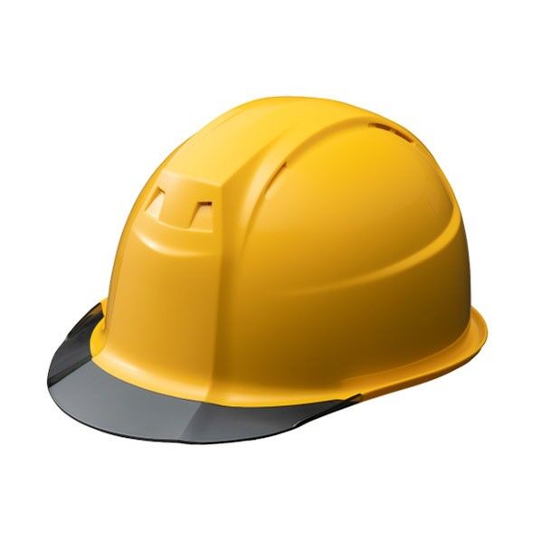KAGA HELMET ツバ付きヘルメット KGFo4-1 イエロー 1個