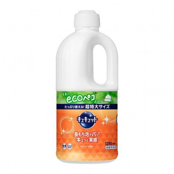 花王 キュキュット つめかえ用 1250ml 418500 1個