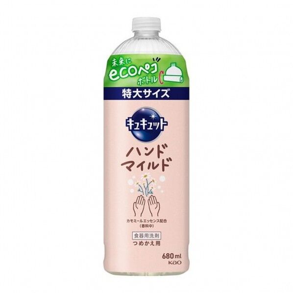 花王 キュキュットハンドマイルド詰替680ml 420145 1個