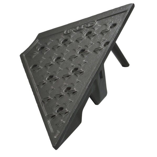 キャスコーナーH級 サイドコーナー 150mm段差用 メタリックグレー 280×415×145mm SA-150H-L 1