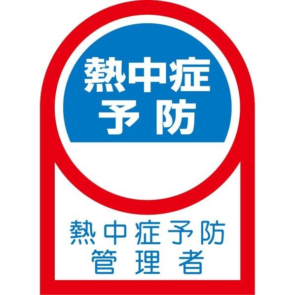 日本緑十字社 ヘルメット用ステッカー HL-144 35×25×0.14mm 233144 10枚...