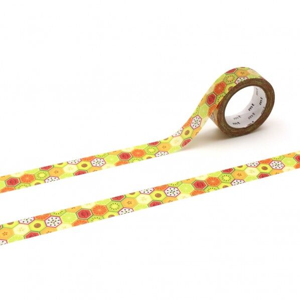 カモ井(カモイ) mt ex フルーツヘキサゴン 15mm×7m MTEX1P236 1個
