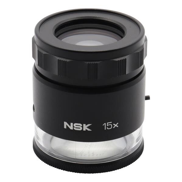 新潟精機 LEDライト付スケールルーペ 15倍 NLSL-15-1 1個