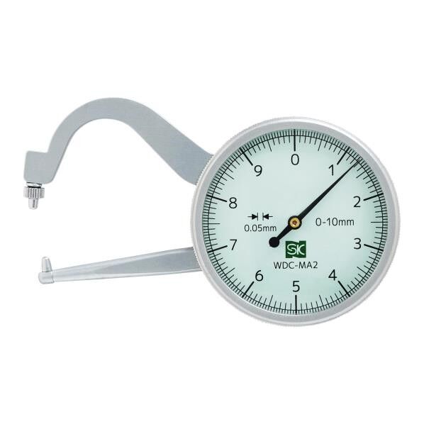 新潟精機 ダイヤルキャリパゲージ A2型 0-10mm WDC-MA2 1個...