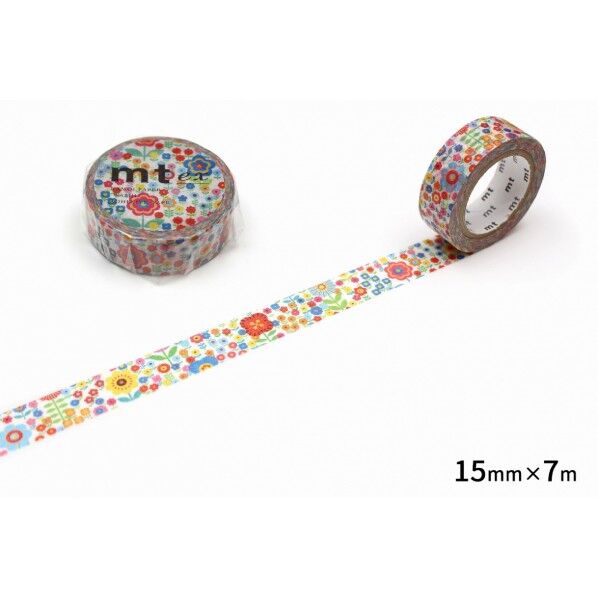 カモ井(カモイ) mt ex 小花・花畑 15mm×7m MTEX1P101R 1個