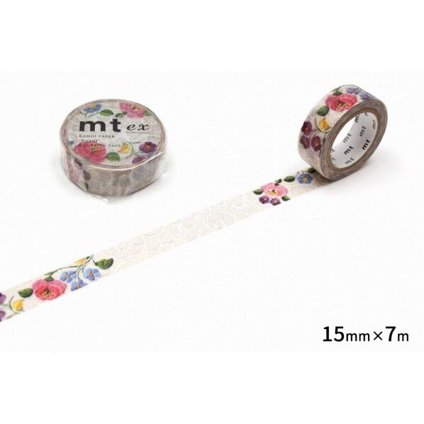 カモ井(カモイ) mt ex レース・カロチャ 15mm×7m MTEX1P105R 1個
