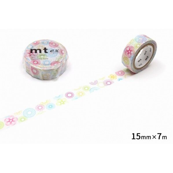 カモ井(カモイ) mt ex スピログラフ 15mm×7m MTEX1P110R 1個