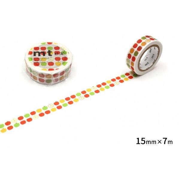 カモ井(カモイ) mt ex アップル・パターン 15mm×7m MTEX1P154R 1個